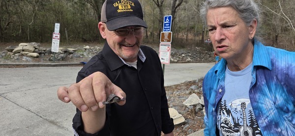 [Turtle Chris the VLPRA driver found, 2026:03:07 09:41:34, 30.8513686, -83.3472263 --jsq for WWALS]