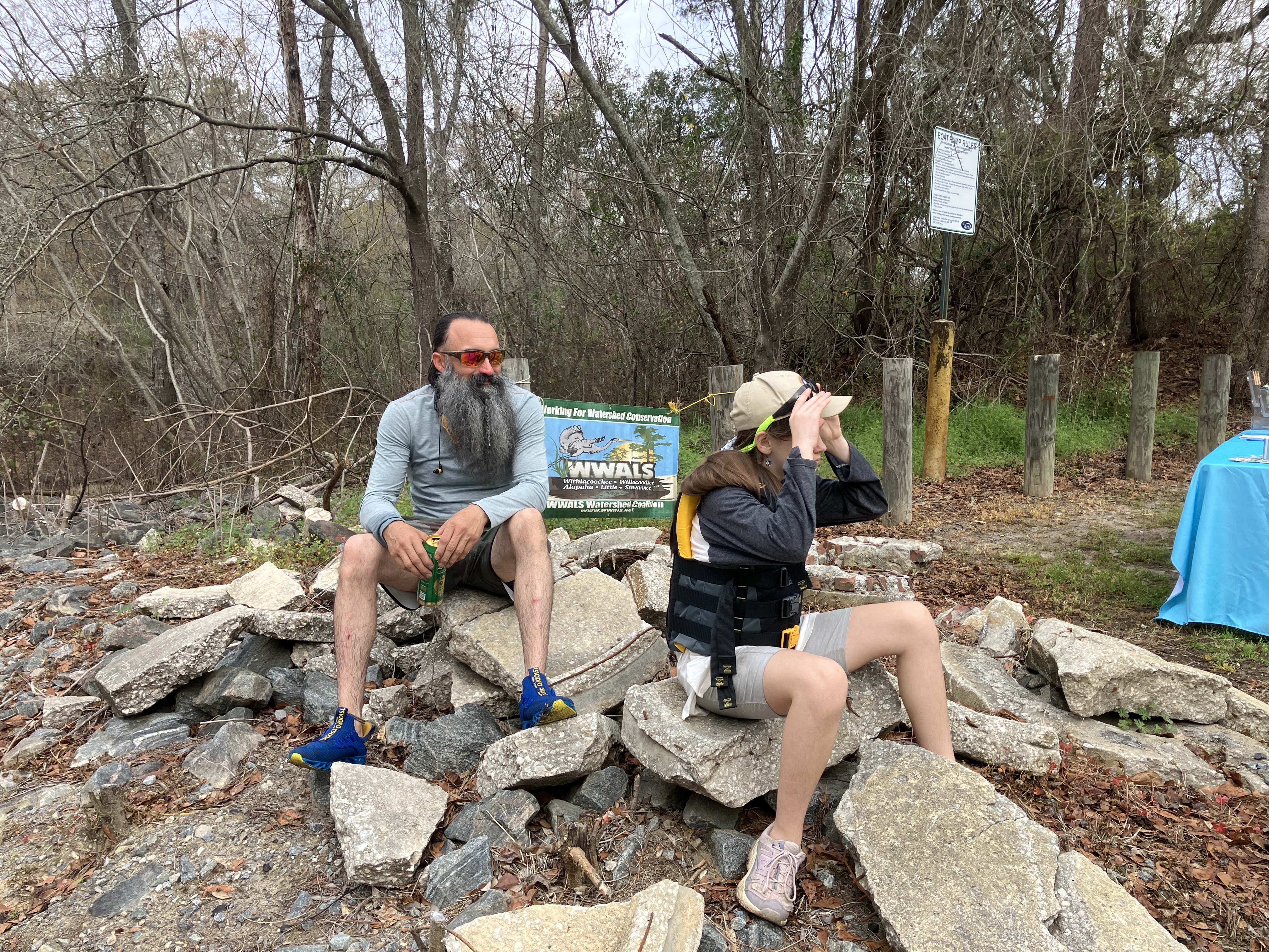 Waiting for the event, 2026:03:07 08:42:42, 30.8513944, -83.3472278 --Gretchen Quarterman for WWALS