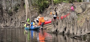 [Phil Hubbard helping people at Paul Deloach Private Boat Ramp, 2026:03:07 11:18:46, 30.8377398, -83.3697293 --jsq for WWALS]