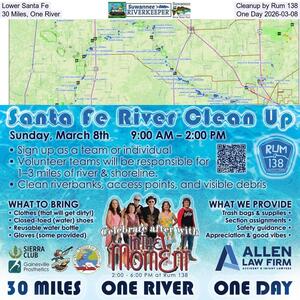 [Lower Santa Fe Cleanup by Rum 138, 30 Miles, One River, One Day 2026-03-08]