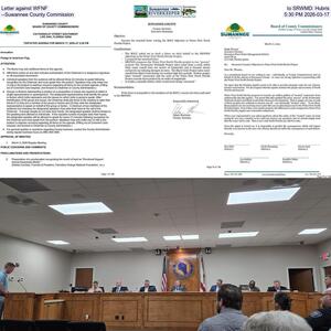 [Letter against WFNF, to SRWMD: Hubris --Suwannee County Commission, 5:30 PM 2026-03-17]