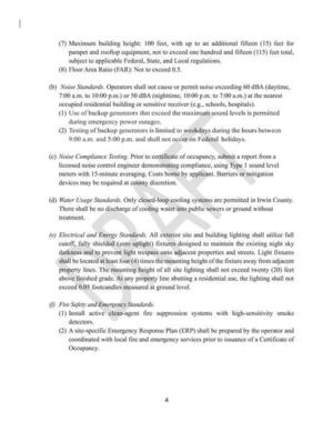 [(d) Water Usage Standards. Only closed-loop cooling systems are permitted in Irwin County. There shall be no discharge of cooling water into public sewers or ground without treatment.]