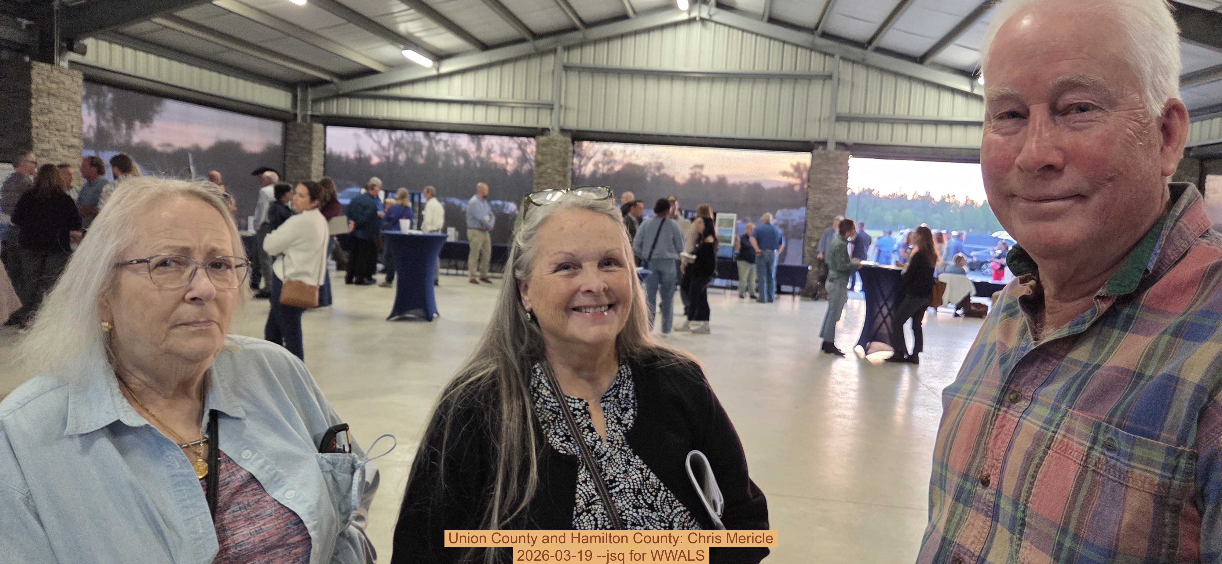 Union County and Hamilton County: Chris Mericle, 2026-03-19 --jsq for WWALS