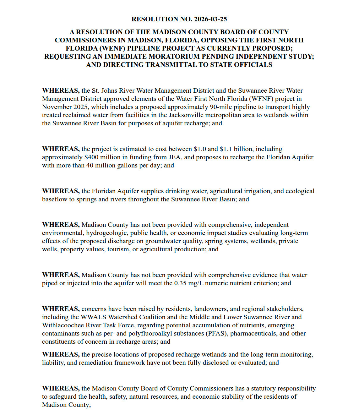 Whereas 2026-03-25 --Madison BOCC