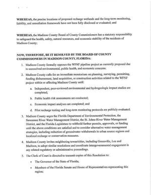 [NOW, THEREFORE, BE IT RESOLVED BY THE BOARD OF COUNTY COMMISSIONERS IN MADISON COUNTY, FLORIDA:]