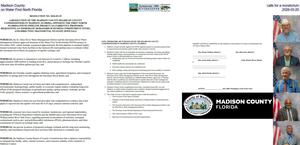 [Madison County calls for a moratorium on Water First North Florida, 2026-03-25]