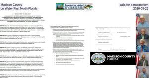 [Madison County calls for a moratorium on Water First North Florida, 2026-03-25]