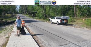 [One Mile Branch, Azalea City Trail, Valdosta, GA, Cleanup 2026-03-28]