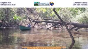 [Langdale Park Chainsaw Cleanup, Withlacoochee River, with Trails4Valdosta]