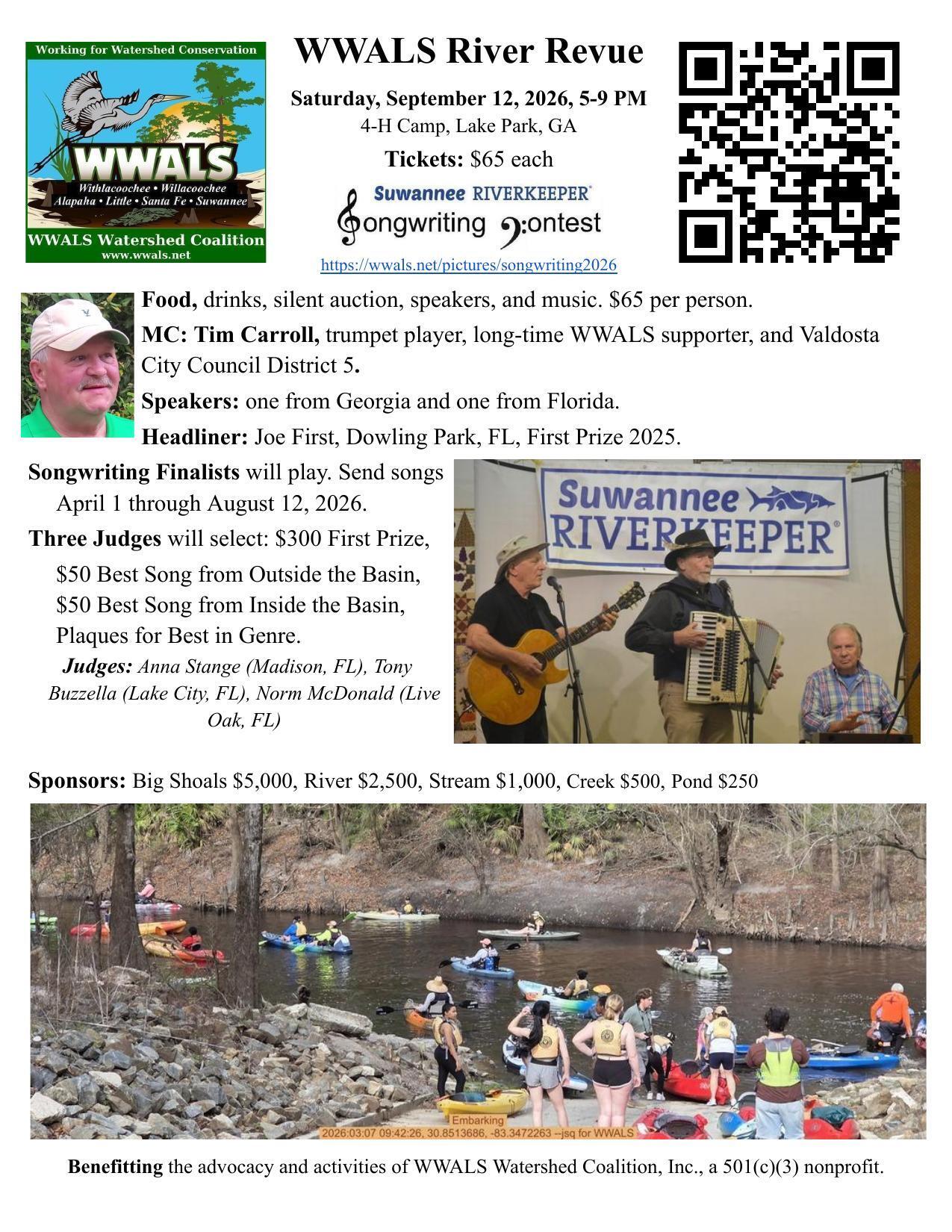 [Flyer, 2026-09-12 --WWALS River Revue]