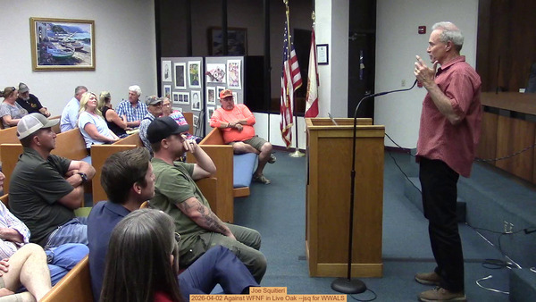 Joe Squitieri, 2026-04-02 Against WFNF in Live Oak --jsq for WWALS