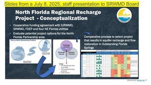 [North Florida Regional Recharge Project - Conceptualization]