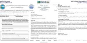[Baker County opposes Water First North Florida 2026-04-07, Environment, Public Health, Agriculture, Economy]