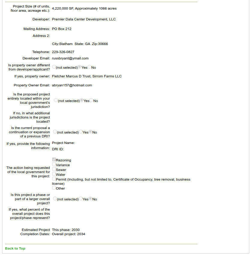 Project Size, 2026-04-10 --GA-DCA