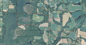 [Map: The Five Tracts of Project Arrowhead Datacenter Campus, 2026-04-11 --Irwin County Tax Assessor]