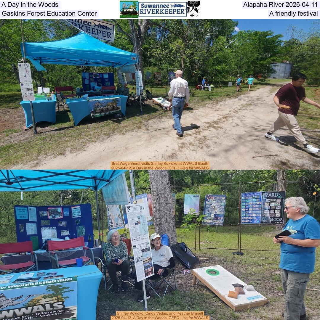 A Day in the Woods, Alapaha River 2026-04-11, Gaskins Forest Education Center, A friendly festival