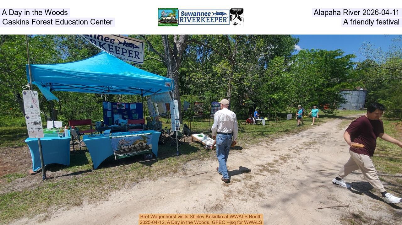 A Day in the Woods, Alapaha River 2026-04-11, Gaskins Forest Education Center, A friendly festival