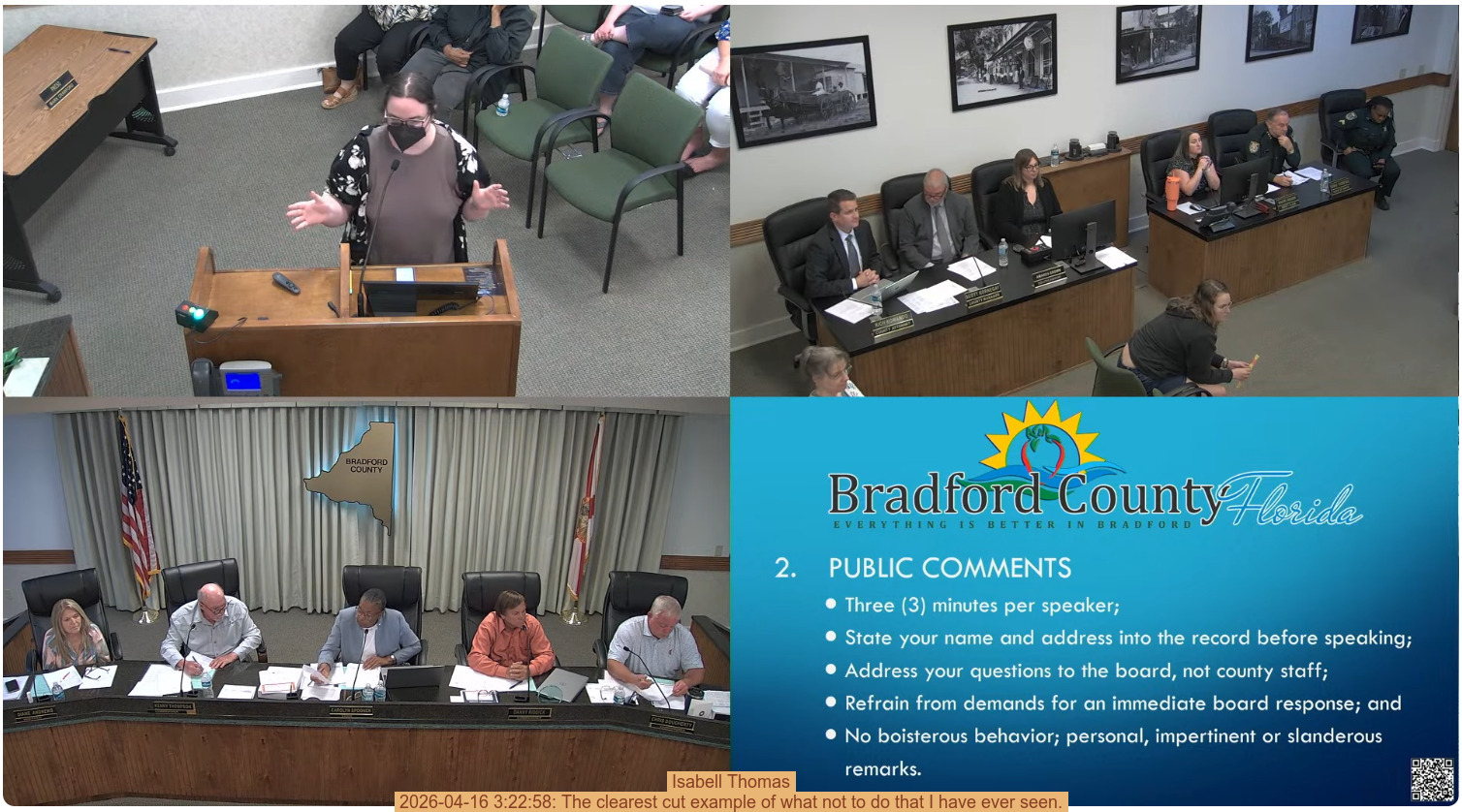 Isabell Thomas, 2026-04-16 3:22:58: The clearest cut example of what not to do that I have ever seen.