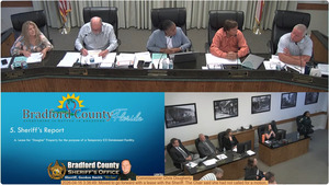 [Commissioner Chris Dougherty 3:38:49: Moved to go forward with a lease with the Sheriff. The Chair said she had not called for a motion.]