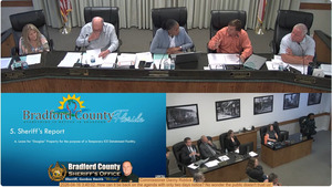 [Commissioner Danny Riddick 3:40:02: How can it be back on the agenda with only two days notice? No wonder the public doesn't trust us!]