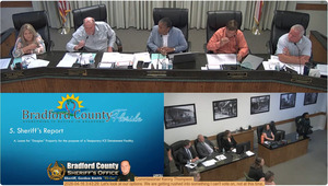 [Commissioner Kenny Thompson 3:43:29: Let's look at our options. We are getting rushed into something I can't vote on, not at this time.]