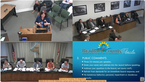 [Maryanne Caudrey, St. Augustine 3:12:30: Detention camps were wrong in the past, and they are wrong now.]