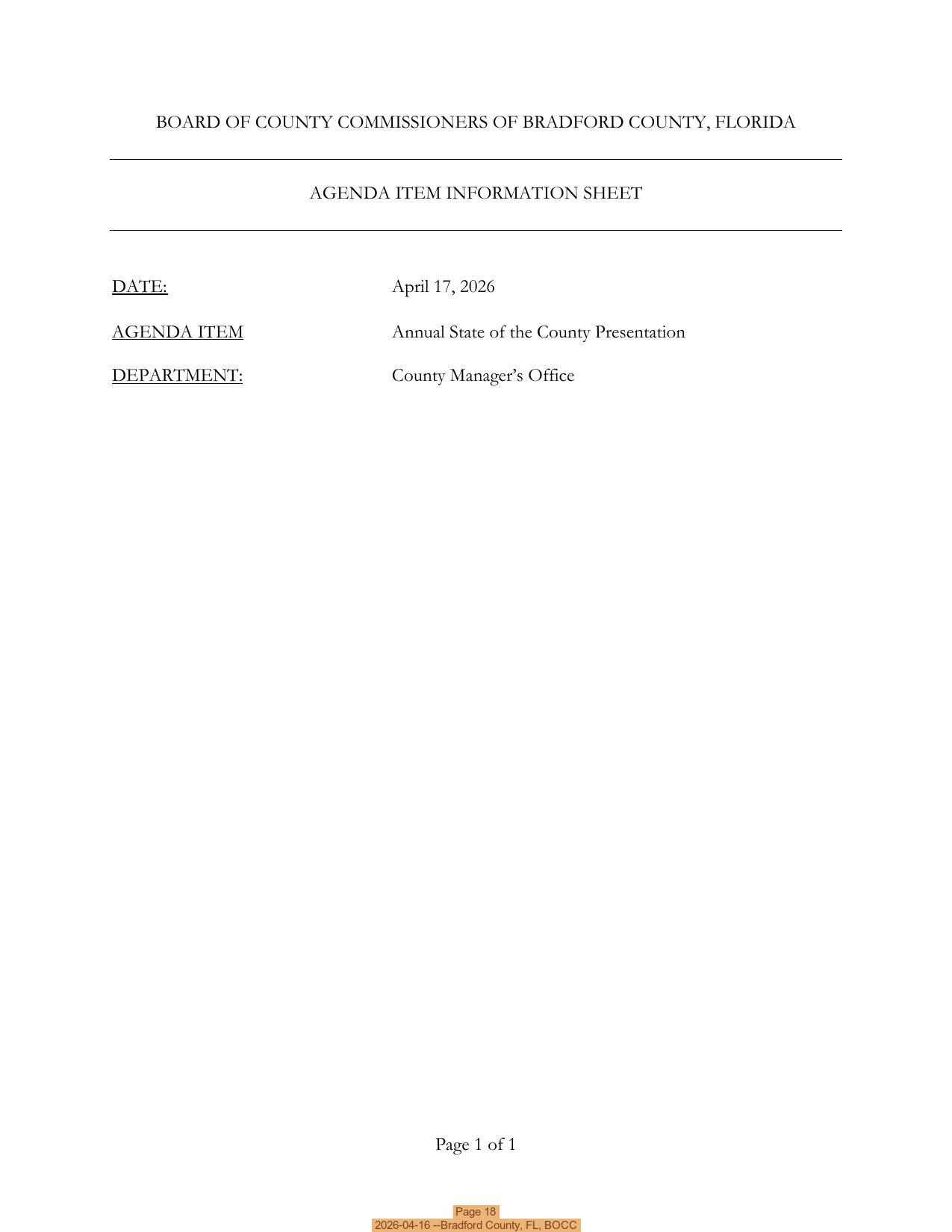 Page 18, 2026-04-16 --Bradford County, FL, BOCC