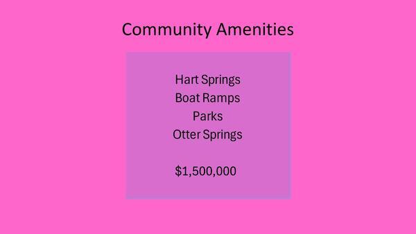 [Community Amenities, $1,500,000, 2026-04-20 --Gilchrist County, FL]