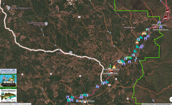 [Map: Suwanoochee Creek, 2026-04-20 --SRWT]