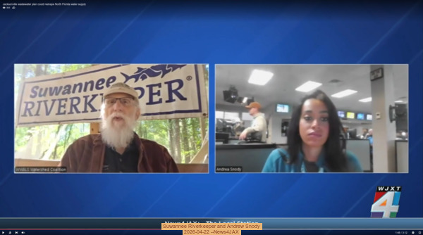 Suwannee Riverkeeper and Andrew Snody, 2026-04-22 --News4JAX
