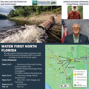 [Way down upon this Florida river, pollution and water withdrawals spell double trouble, --Craig Pittman, 2026-04-23]