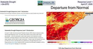 [Statewide Drought Response Level 1 --GA-EPD, April 27, 2026]