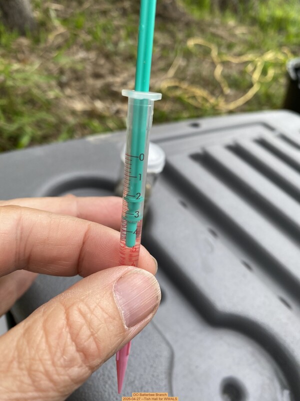 [DO Batterbee Branch, 2026-04-27 --Tish Hall for WWALS]