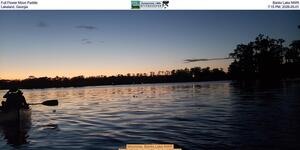 [Full Flower Moon Paddle, Banks Lake NWR, Lakeland, Georgia, 7:15 PM, 2026-05-01]