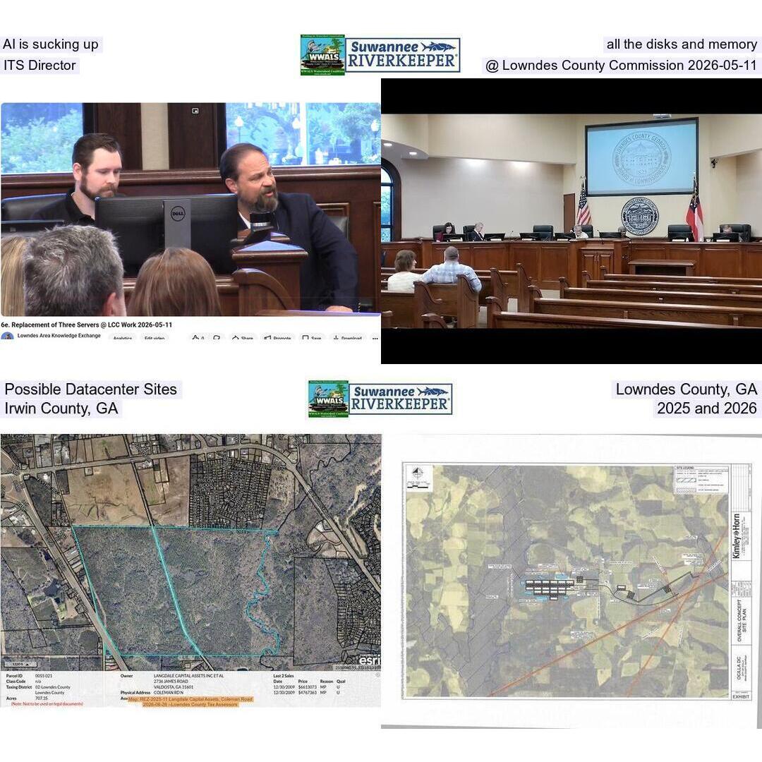 AI is sucking up all the disks and memory, ITS Director @ Lowndes County Commission 2026-05-11
