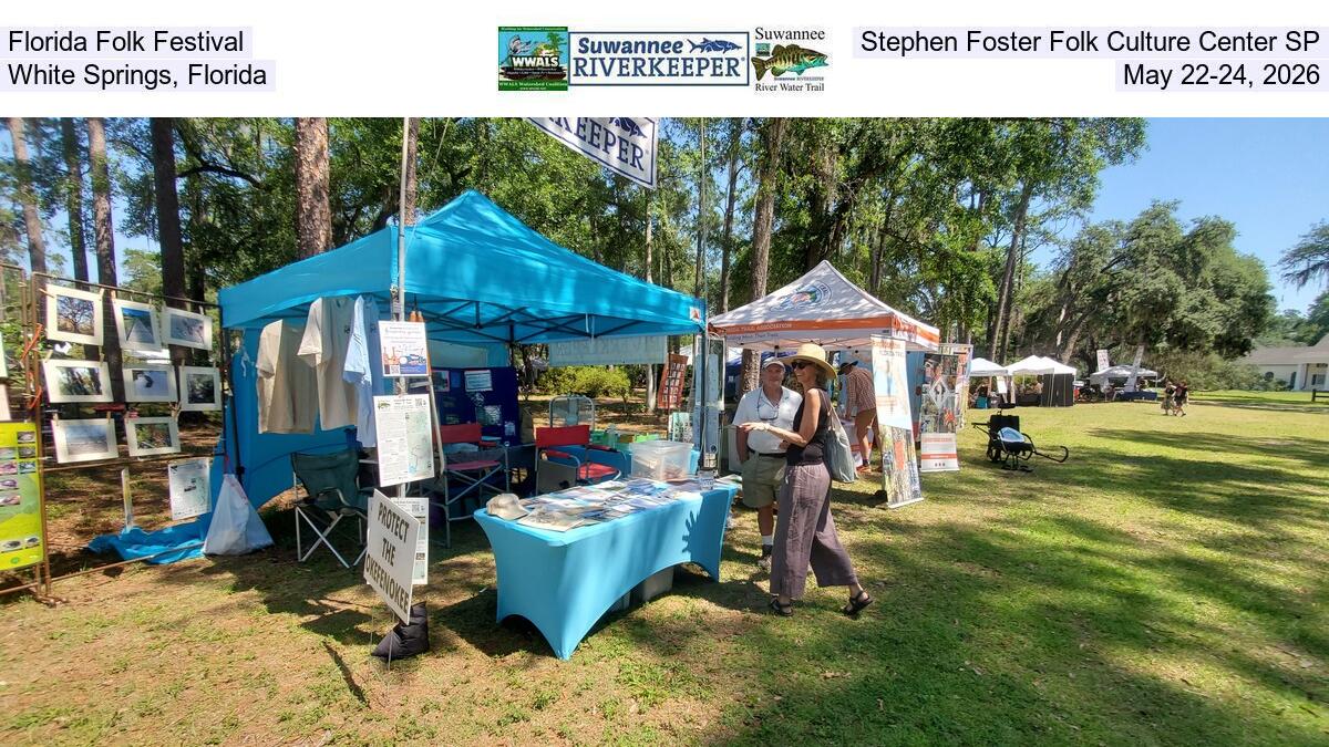 Florida Folk Festival, Stephen Foster Folk Culture Center SP, White Springs, Florida, May 22-24, 2026