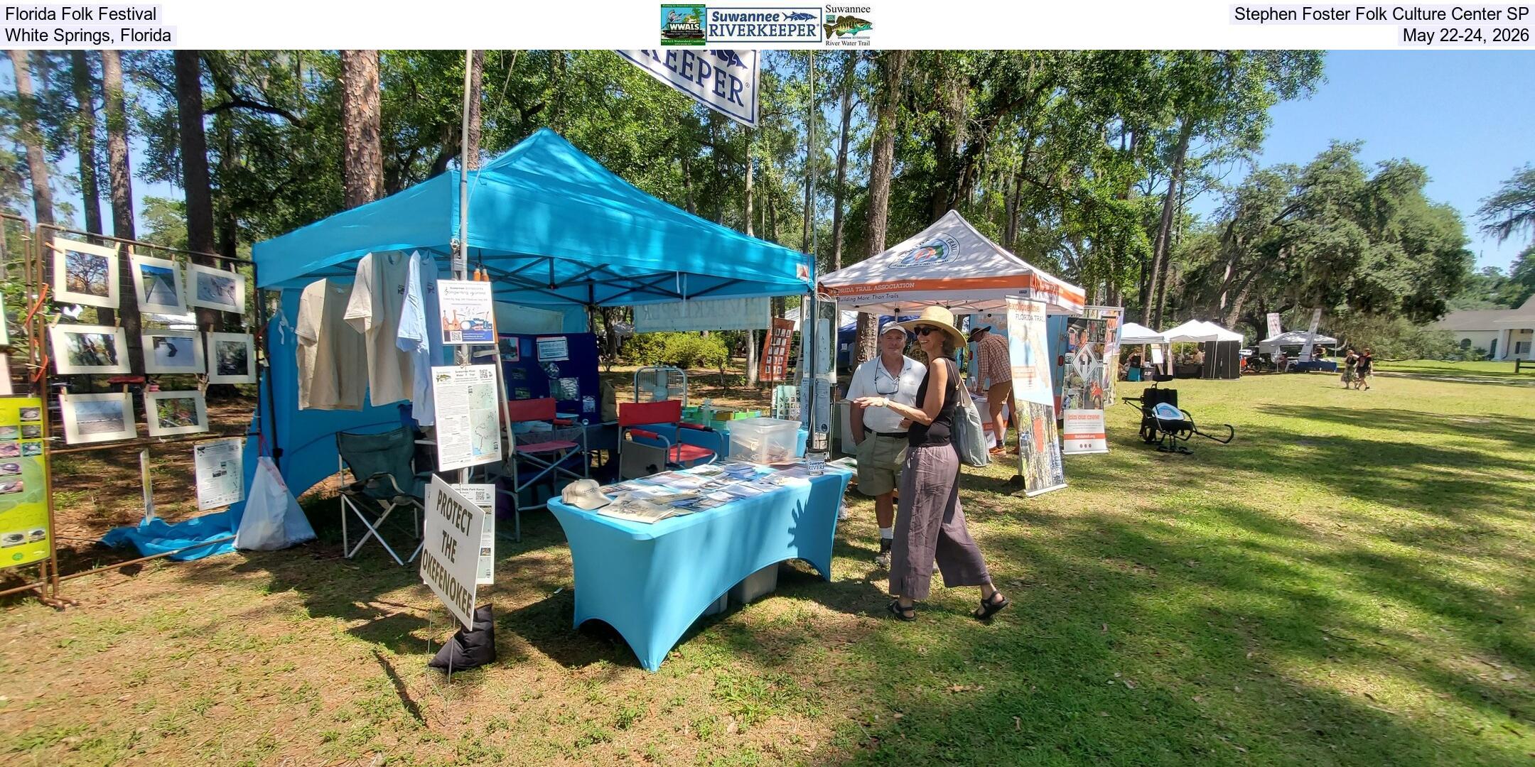 Florida Folk Festival, Stephen Foster Folk Culture Center SP, White Springs, Florida, May 22-24, 2026