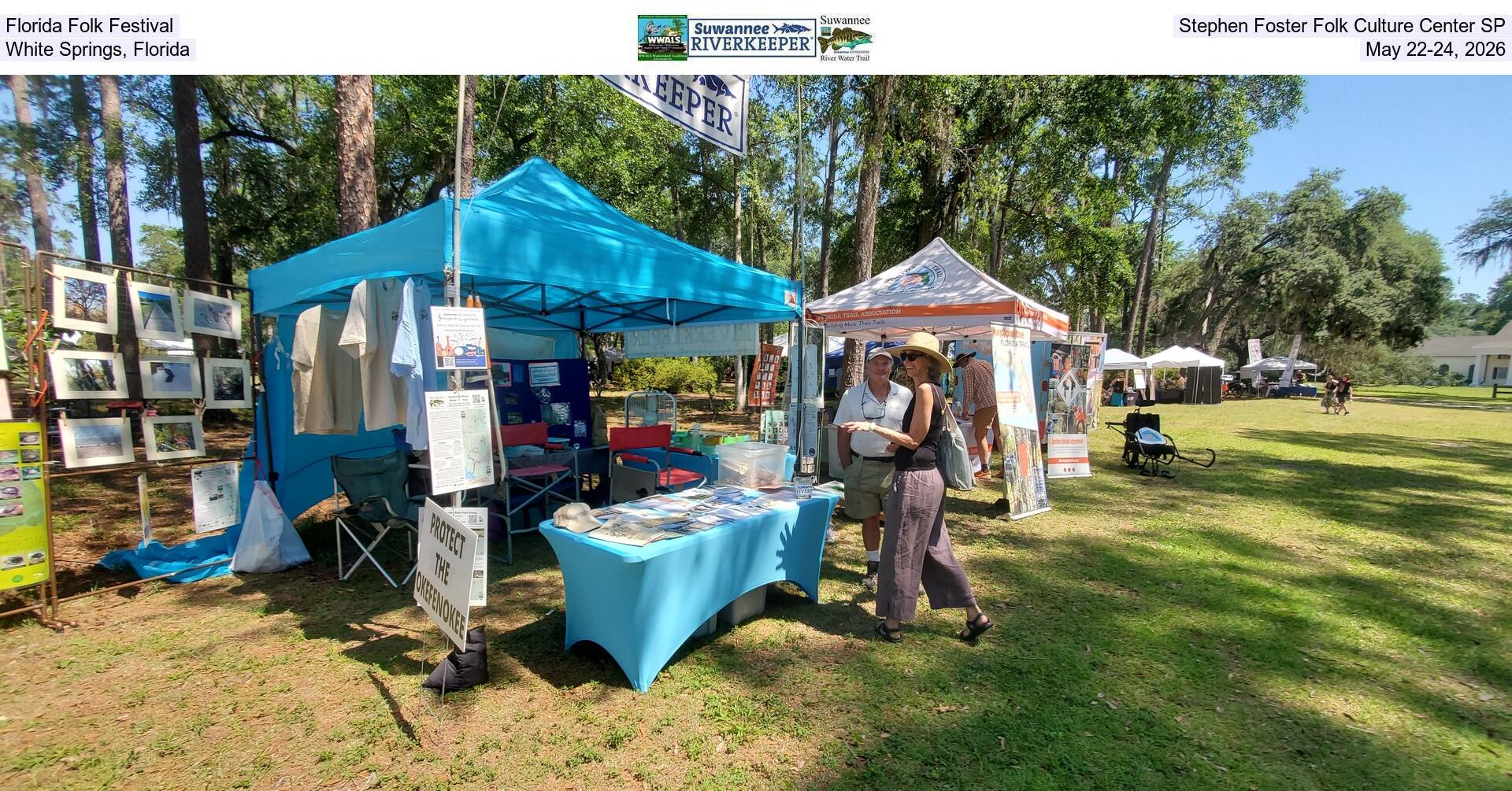 Florida Folk Festival, Stephen Foster Folk Culture Center SP, White Springs, Florida, May 22-24, 2026