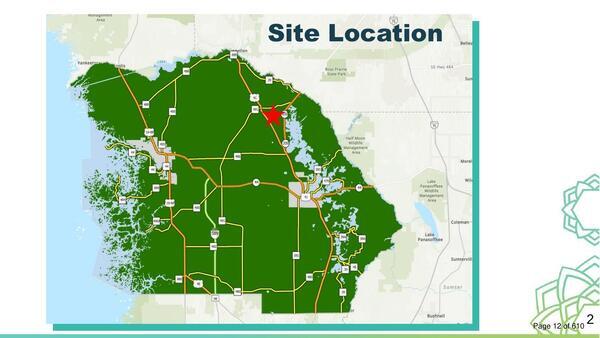 [Map: Site Location, 2026-03-05 --Citrus County PDC]