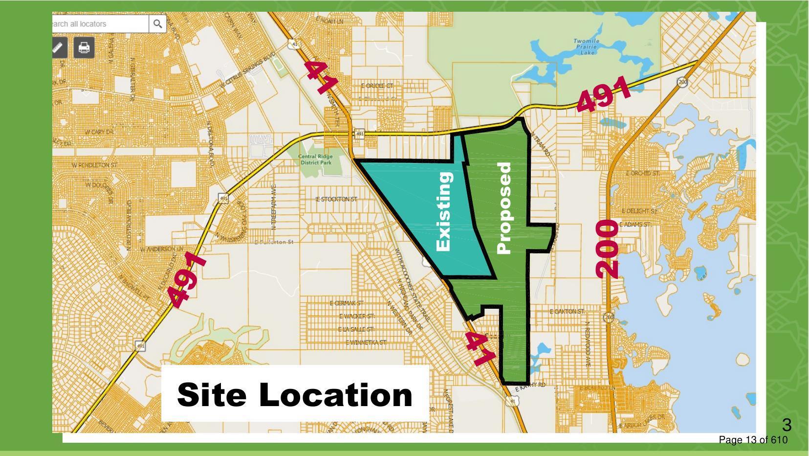 Map: Existing and Proposed, 2026-03-05 --Citrus County PDC