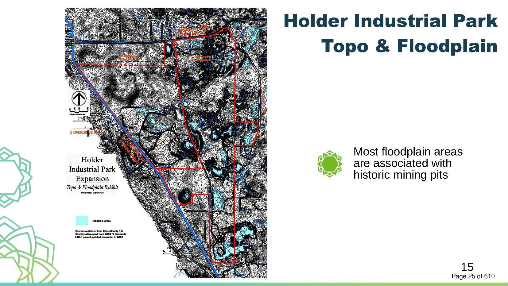 Topo & Floodplain Map, 2026-03-05 --Citrus County PDC