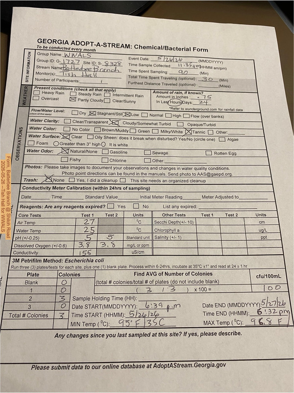 [Form, Batterbee Branch @ Shiloh Road 2026-05-26 --Tish Hall for WWALS]