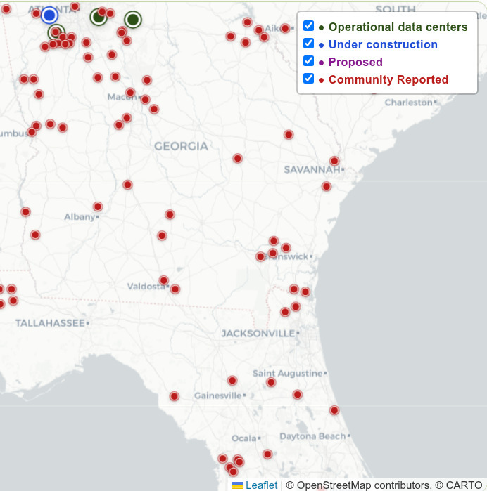 Map: Datacenters 2026-05-29 --Erin Brokovich