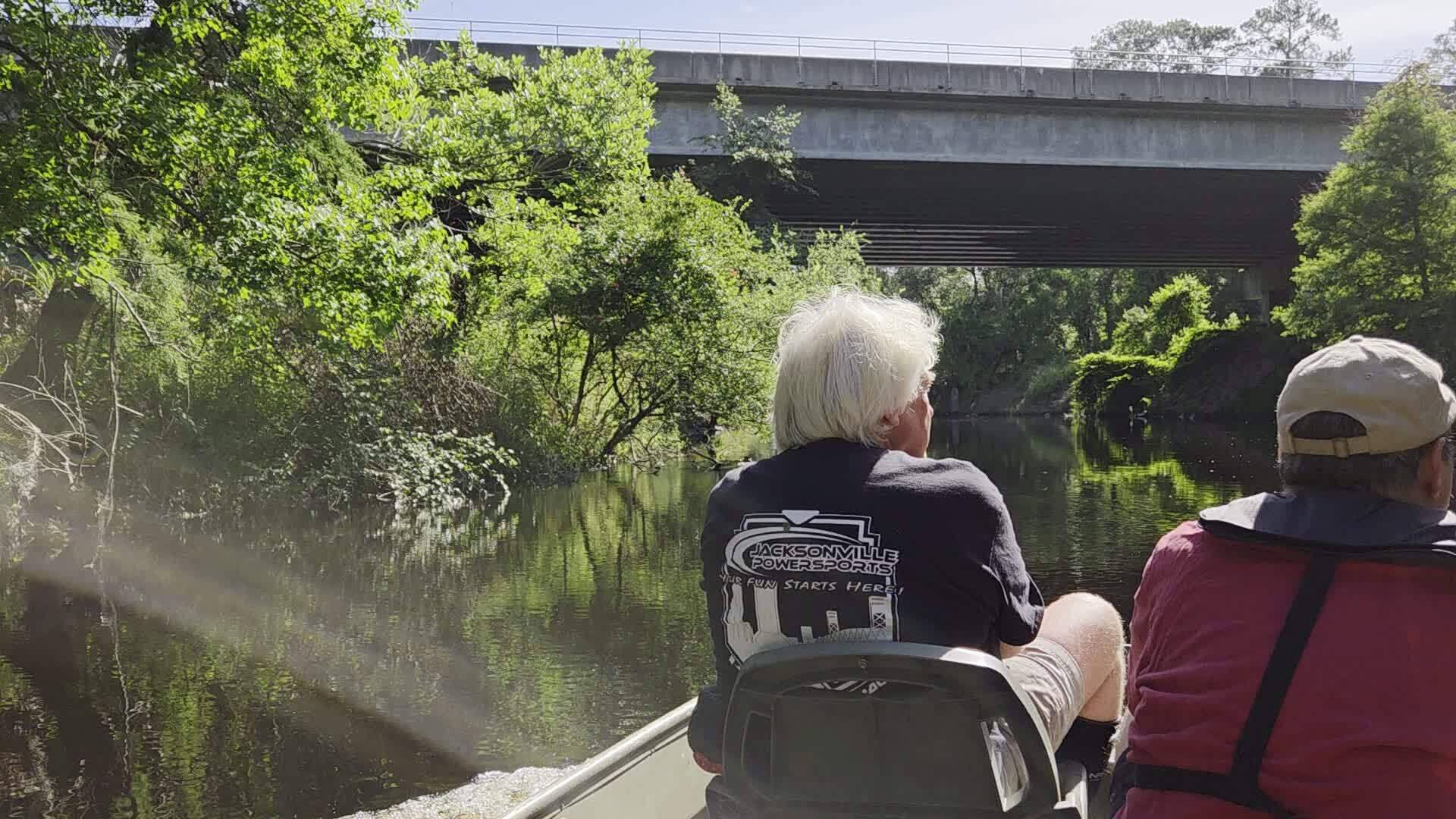 Movie: Nothing to saw all the way up to the GA 133 Bridge, 2026:06:07 09:57:00, 30.8497769, -83.3402830 (15M)