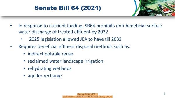 [Senate Bill 64 (2021), 2026-06-09 --Stacie Greco to Alachua County BOCC]