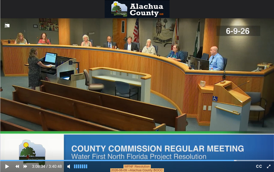 WFNF Resolution 2026-06-09 --Alachua County BOCC