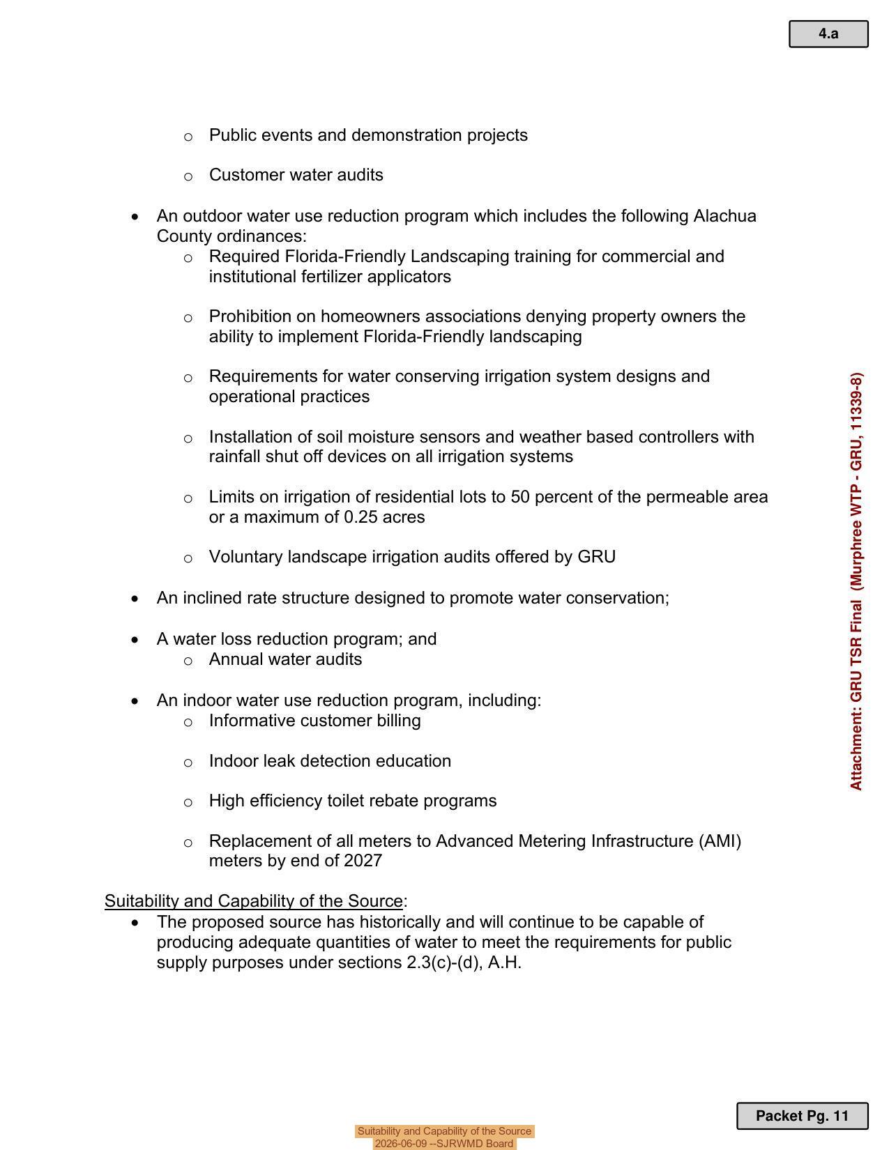 Suitability and Capability of the Source, 2026-06-09 --SJRWMD Board