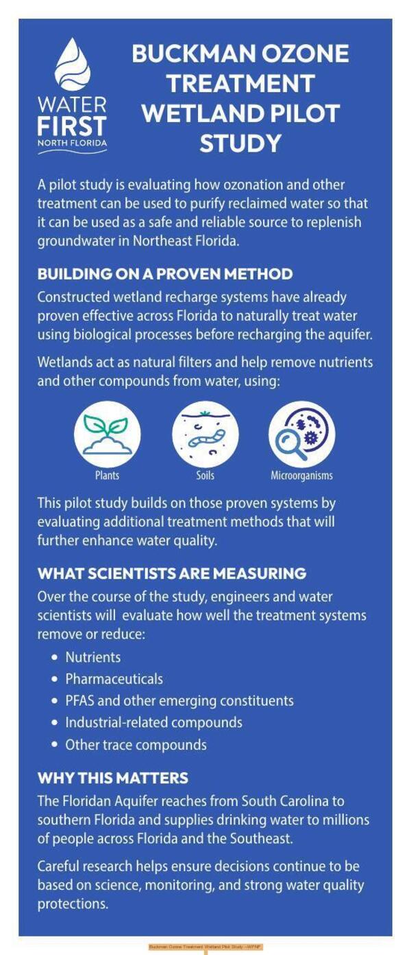 [Buckman Ozone Treatment Wetland Pilot Study --WFNF]