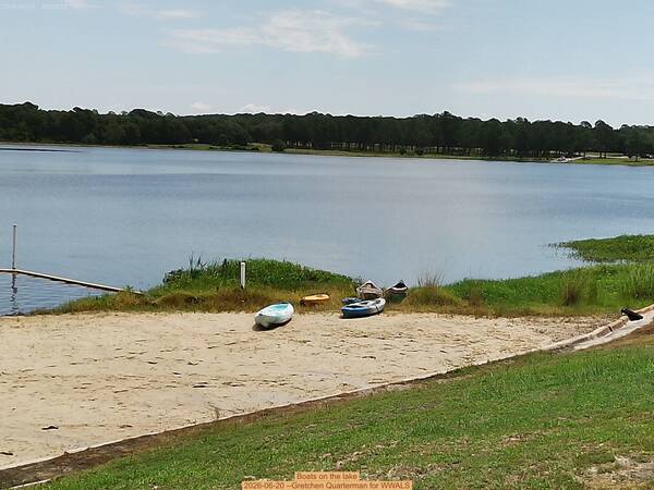 [Boats on the lake, 2026-06-20 --Gretchen Quarterman for WWALS]