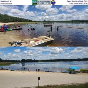[Juneteenth at Reed Bingham State Park, Beach Pavilion, Little River 2026-06-20]